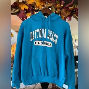 Daytona Beach Florida Blue Hoodie